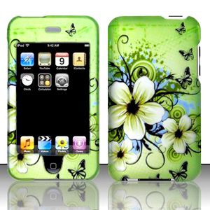 Hard SnapOn Cover Case for Apple iPod Touch 3rd 3 2nd 2 Hawaii Flower 