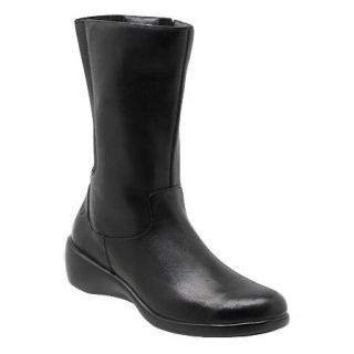 Aravon Greta WEG06BK Black Leather Boot