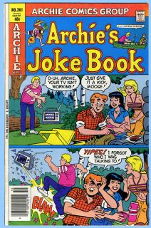 Archies Joke Book 261 · Oct 1979 · Very Good Cond