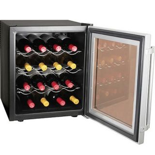 Culinair AW 160S Wine Cooler Refrigerator   16 Bottle Platinum Fridge