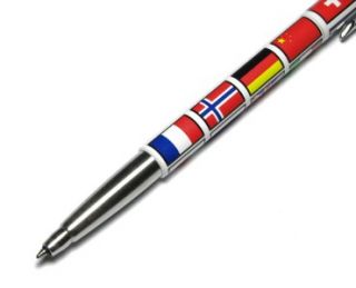 Parker Vector Rollerball Pen World Flags Nations New