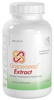    Grapeseed Extract 200mg 90 Caps 1 Bottle Antioxidant + Heart health