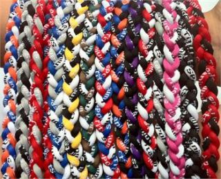   15colors Titanium Sports Ion Rope Necklace Balance ship from USA