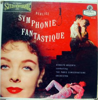ARGENTA berlioz symphonie fantastique LP VG  CS 6025 FFss UK ED1 BB 