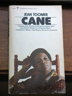 Cane by Jean Toomer (1969, Paperback) Intro. by Arna Bontemps