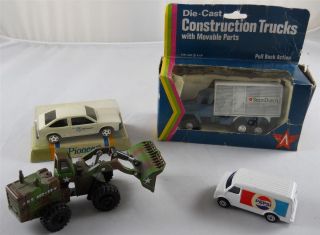 Vintage Toys Cars Trucks Army Front End Loader Scan Dutch Pioneers 
