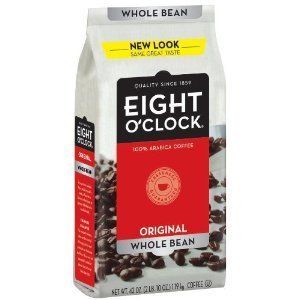 Eight OClock Coffee, Original Whole Arabica Beans, 42 Ounces