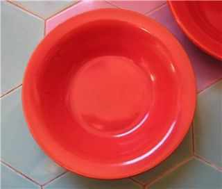Vintage Catalina Pottery Bowls Toyon Red Dish RARE