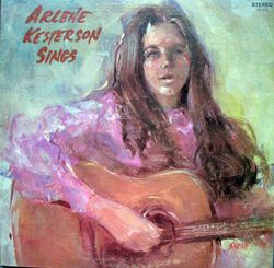 Arlene Kesterson Sings Vinyl LP Folk Private Signed