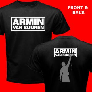 Armin Van Buuren DJ Black White Tees T Shirt s 2XL