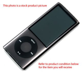 8GB 8 GB Apple iPod Nano 5th Gen Generation Black Used
