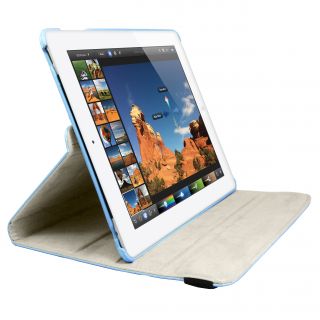   Degree Rotating Leathercase for The New Apple iPad V3 HD 2012