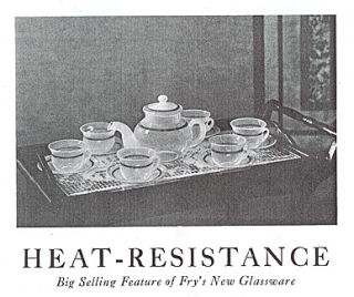 HC Fry in The 1920s Ovenware Art Glass Catalog Reprint