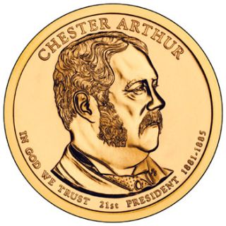 2012 P Chester Arthur Dollar Coins Buy 5 Get 1 Free