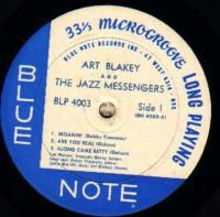 Art Blakey The Jazz Messengers Blue Note 4003 LP 47 West 63rd St RVG 
