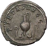 Gordian III as Caesar RARE 238AD Certified Authentic Ancient Silver 