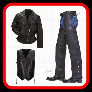 New Ladies Solid Genuine Buffalo Leather Classic Motorcycle Jacket 