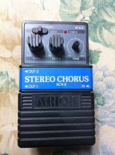 Arion SCH Z Stereo Chorus Guitar Effect Pedal
