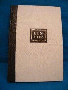 Limited Editions Club Ben Hur A Tale of The Christ Lew Wallace Artist 