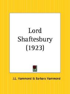 lord shaftesbury by j l hammond barbara hammond estimated delivery 3 