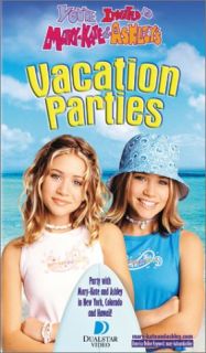Mary Kate Ashley Olsen Vacation Parties New VHS 085365653634