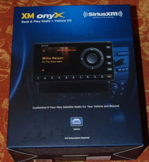 Sirius XM Onyx Satellite Radio and Vehicle Kit