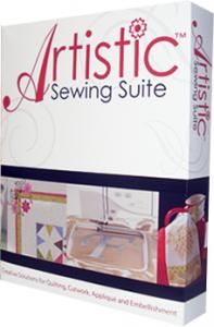 Artistic Sewing Suite 4 Flat OR 4Round Cutting Needles+DRAWings 