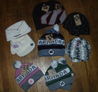 Armada Skis Beanies Hats Brand New with Tags Throwback RARE JJ Thall 