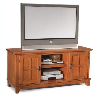 Home Styles Arts Crafts Entertainment Console Cottage Oak TV Stand 