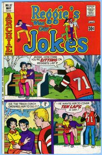 Reggies Wise Guy Jokes 37 May 1976 · Archie · VG Cond