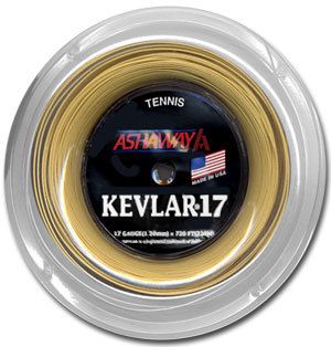 Ashaway Kevlar Tennis String 16 17 18 Gauge 360 Ft