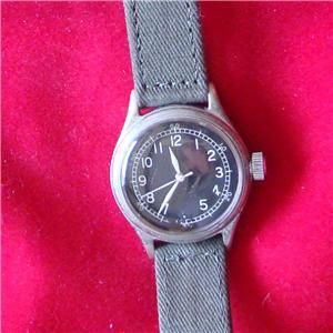Original WW2 U s Army Air Force A 11 Pilots Wristwatch Made by Bulova 