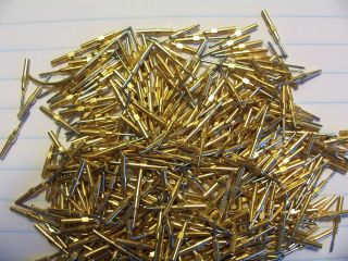   Military Telecom/Computer Pins. Connector/contact. Scrap Gold Recovery