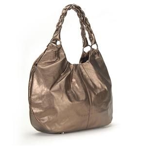 elliott lucca copper leather astrid large hobo bag