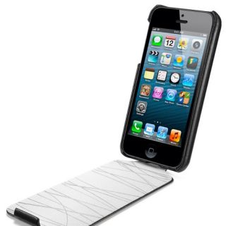 SPIGEN SGP Leather Case Argos Series for New iPhone 5 Black