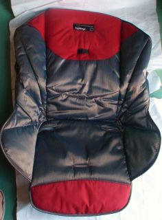 Peg Perego ARIA stroller red seat cover pad upholster umbrella canopy 