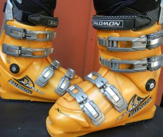 salomon ski boots 24 5 mondopoint x scream 6 7 mens 7 8 womens skis 