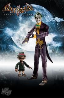 DC Direct s Arkham Asylum Game Figure Set 1 Joker Harley Quinn 