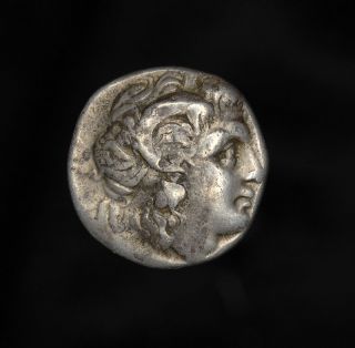   Greek Silver Lysimachos drachm Alexander The Great Athena Coin