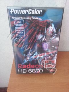 New PowerColor Radeon HD 6870 Video Card AX6870 1GBD5 2DHV3