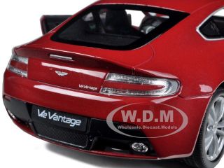 2010 Aston Martin V12 Vantage Red 1 24 Diecast Car Model by Welly 