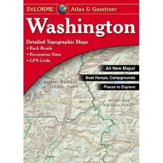 NEW Washington Atlas & Gazetteer   Delorme (EDT)