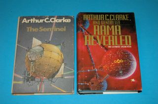 Lot of 8 Arthur C Clarke Books Harrcover Dust Jackets HCDJ