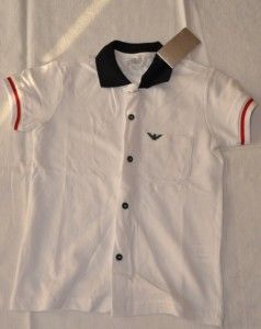 Armani Junior Boy Shirt Polo 4 12