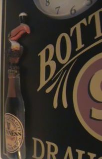 Arthur Guinness Extra Stout Irish Beer Pub 3D Bottle Toucan Wall Pub 