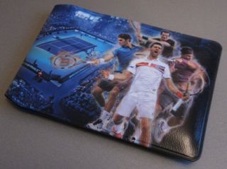 ATP Tennis Federer Nadal Djokovic Murray Card 2 Sleeve Wallet!