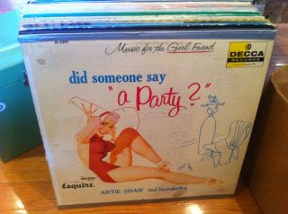 Artie Shaw Orchestra Did Someone Say A Party Vinyl LP Decca