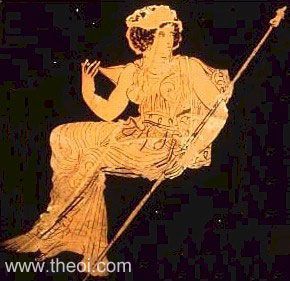   Hygea, goddess of good health  Greek vase, Athenian red figure hydria