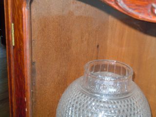 Antique Side by Side Curio Cabinet with Secretary Glass Mirror NJ Pick 