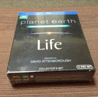 Life Planet Earth David Attenborough Blu Ray Disc 10 Disc Special 